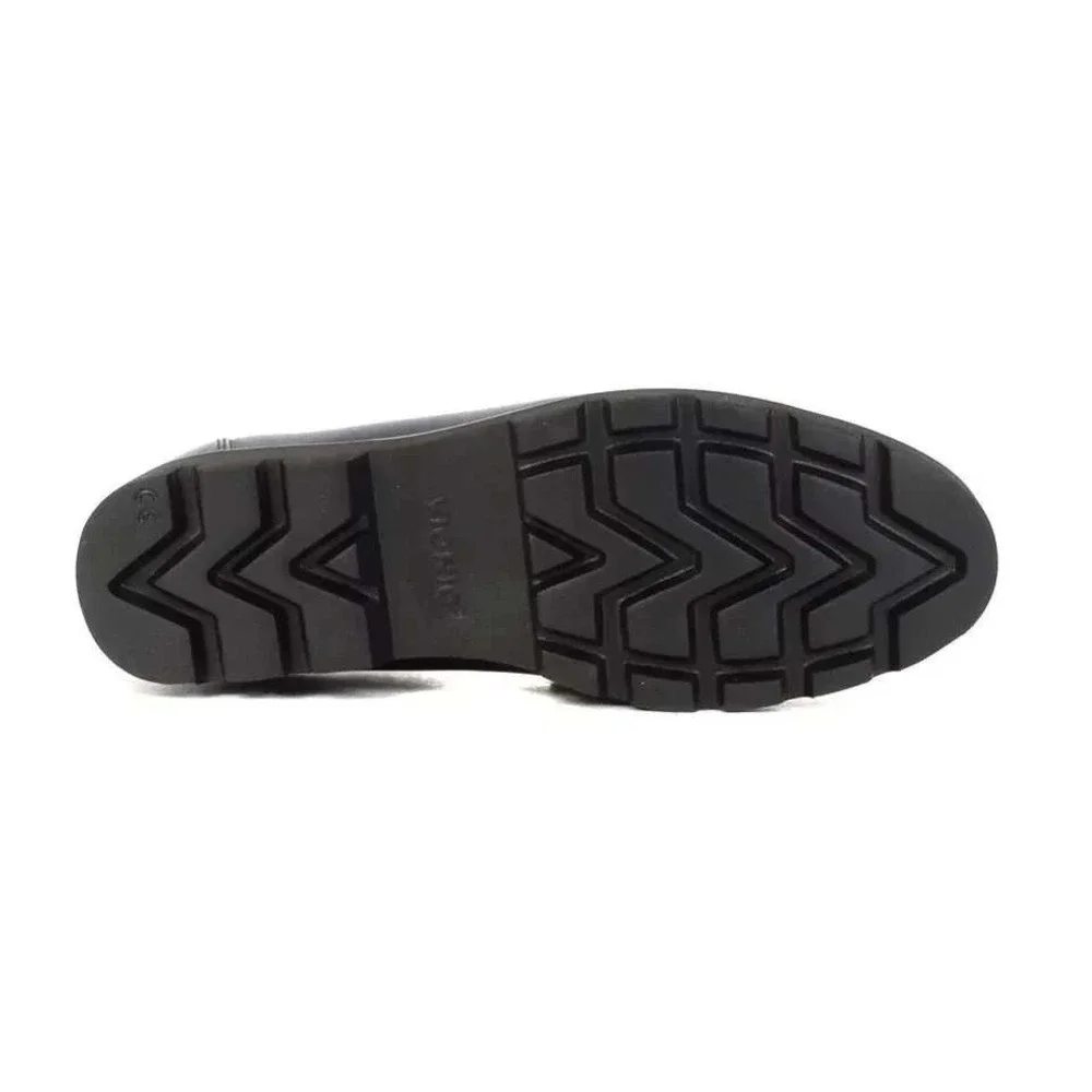 NWT VIONIC Cheryl II Lug Penny Loafer Leather Comfort Black Shoes anti-slip 12